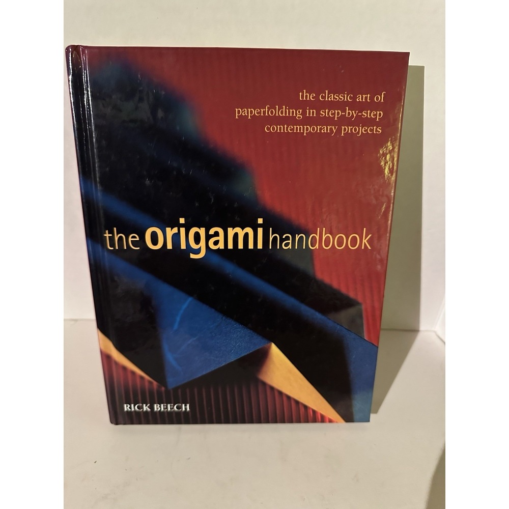 The Origami Handbook by Rick Beech (Hardcover) EC Gift Idea